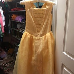 Beauty and the beast live action belle costume
